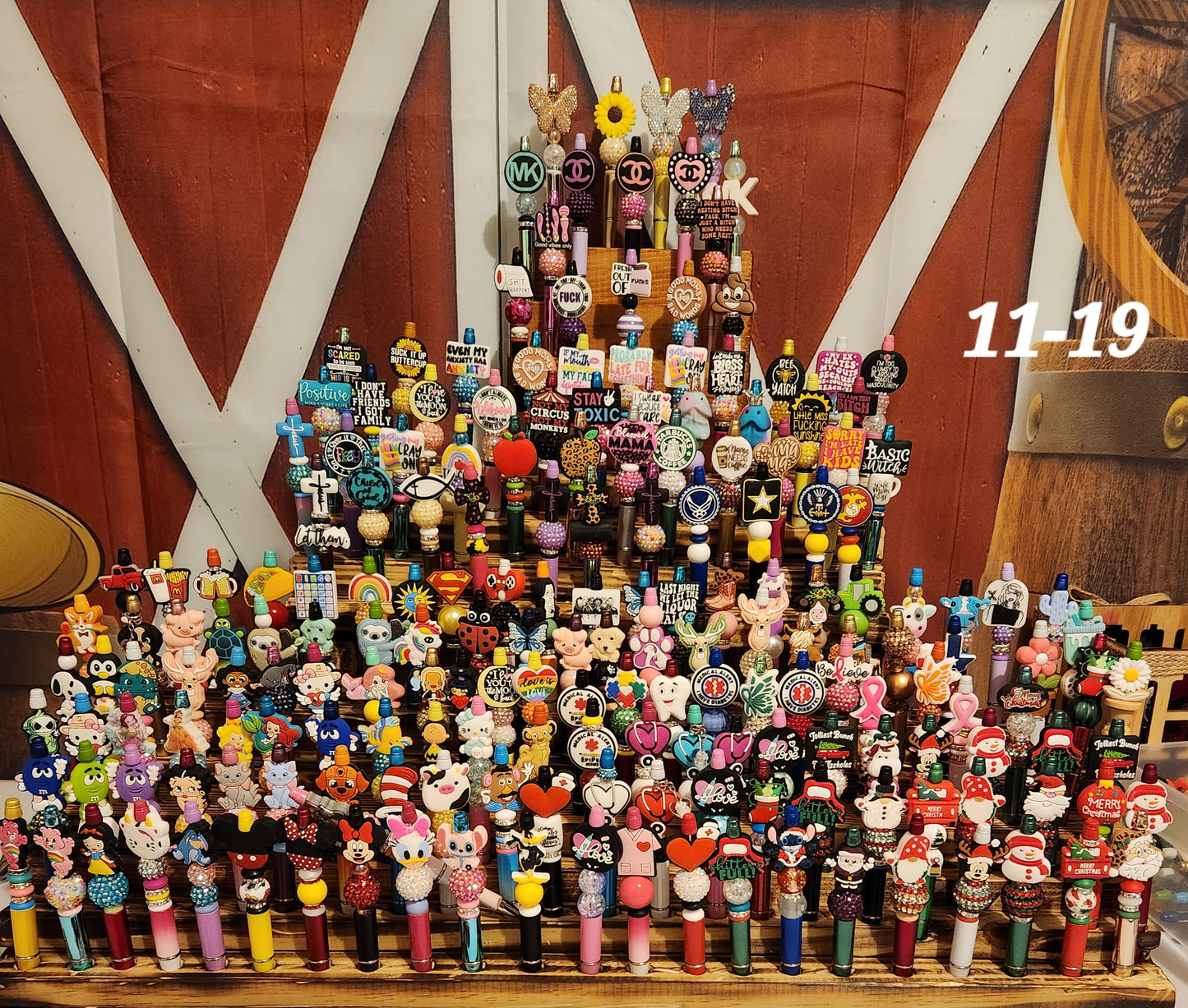 1. Pre-made Beadable Pens