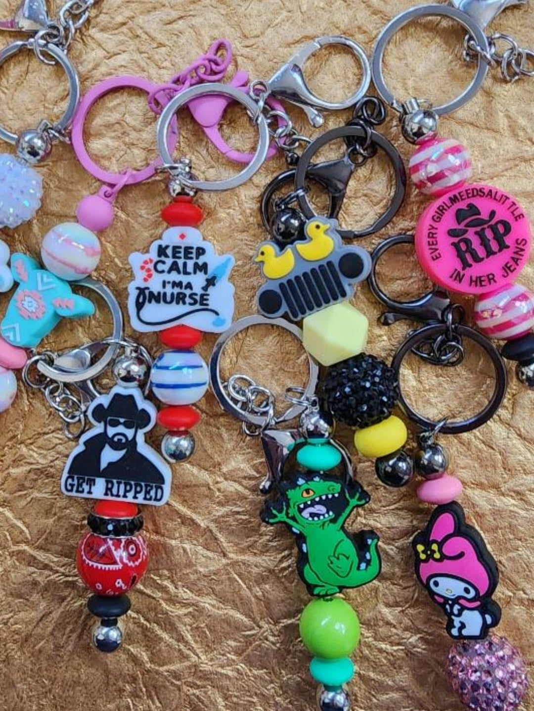 2. Keychain, Backpack & Luggage Tags